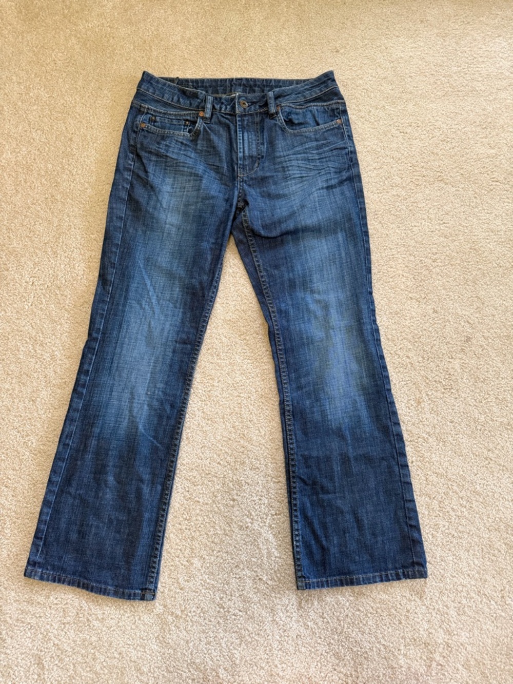 GAME-X Y2k Women’s Dark Wash Denim Jeans 30x30